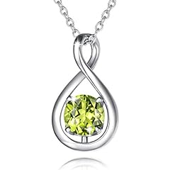 Fancime peridot necklace for sale  Delivered anywhere in USA 