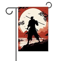 Garden flag samurai for sale  Delivered anywhere in UK
