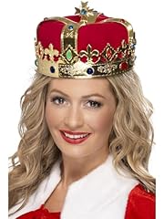 Smiffys queen crown for sale  Delivered anywhere in UK