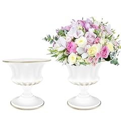 White vase centerpieces for sale  Delivered anywhere in USA 