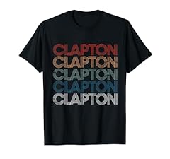 Clapton name retro for sale  Delivered anywhere in UK