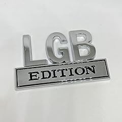 2PCS LGB Edition Bumper Stickers, Car Sticker 3D Raised for sale  Delivered anywhere in USA 