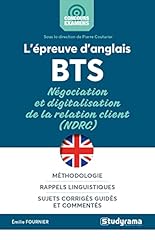épreuve anglais bts d'occasion  Livré partout en France