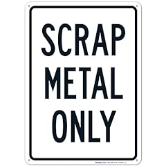 Scrap metal sign for sale  Delivered anywhere in USA 