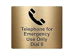 Telephone emergency use for sale  Delivered anywhere in UK