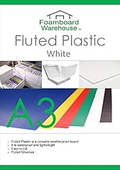 Sheets white corrugated for sale  Delivered anywhere in UK