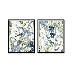 Chinoiserie bird botanical for sale  Delivered anywhere in USA 