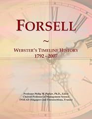 Forsell webster timeline gebraucht kaufen  Wird an jeden Ort in Deutschland