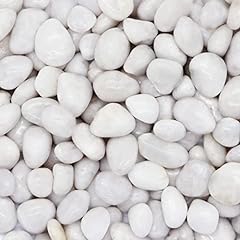 Natural white pebbles for sale  Delivered anywhere in UK