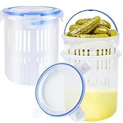 Pcs pickle jar for sale  Delivered anywhere in USA 