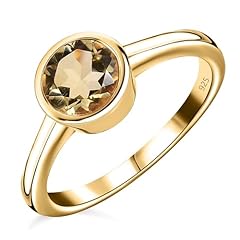 Tjc citrine solitaire for sale  Delivered anywhere in UK