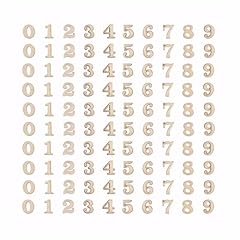 100pcs numeri legno usato  Spedito ovunque in Italia 