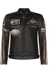 Mens black leather for sale  Delivered anywhere in Ireland