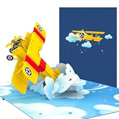 Poplife yellow biplane for sale  Delivered anywhere in USA 