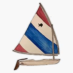 Sunfish sailboat red for sale  Delivered anywhere in USA 