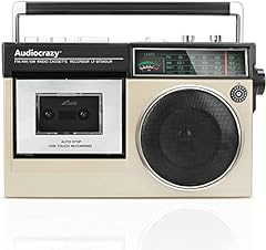 Audiocrazy retro kassettenrekorder gebraucht kaufen  Wird an jeden Ort in Deutschland