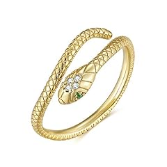 Presentski Gold Plated Snake Adjustable Rings for Women-Cute for sale  Delivered anywhere in Canada