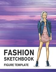 Fashion sketchbook figure for sale  Delivered anywhere in UK