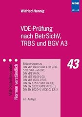 Vde prüfung betrsichv gebraucht kaufen  Wird an jeden Ort in Deutschland
