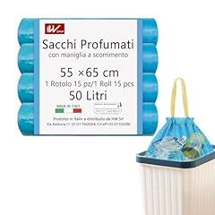 Sacchetti spazzatura 55x65cm usato  Spedito ovunque in Italia 