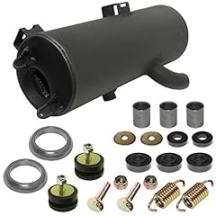 Caltric black muffler for sale  Delivered anywhere in USA 