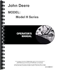 John Deere H Tractor Operators Manual, used for sale  Delivered anywhere in USA 