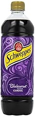 Schweppes blackcurrant cordial for sale  Delivered anywhere in Ireland