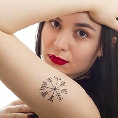 Tatuaggio bussola vichinga usato  Spedito ovunque in Italia 