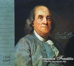 Used, 2006 P Ben Franklin Presidential Coin & Chronicles for sale  Delivered anywhere in USA 