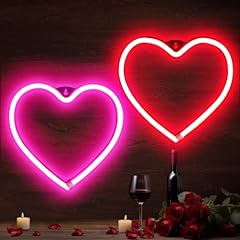 Pack heart neon for sale  Delivered anywhere in USA 