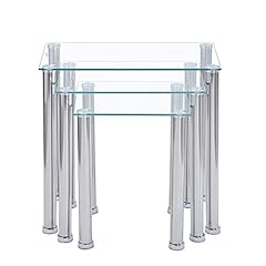 Clear glass nesting for sale  Delivered anywhere in UK