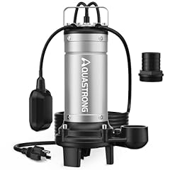 Aquastrong 1hp sewage for sale  Delivered anywhere in USA 