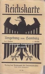 Reichskarte umgebung hamburg gebraucht kaufen  Wird an jeden Ort in Deutschland