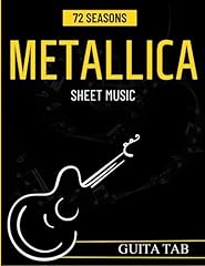Metallica sheet music usato  Spedito ovunque in Italia 