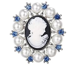Cameo brooch pin for sale  Delivered anywhere in USA 
