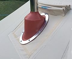 Stove flue flashing for sale  Delivered anywhere in UK