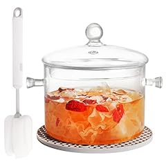 Clear glass pot for sale  Delivered anywhere in USA 