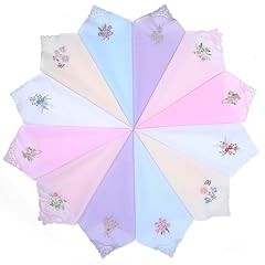 12pcs cotton embroidery for sale  Delivered anywhere in USA 