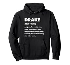 Drake name pullover for sale  Delivered anywhere in USA 