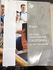 Barbri lecture handouts for sale  Delivered anywhere in USA 