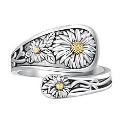 Sunflower spoon ring for sale  Delivered anywhere in USA 