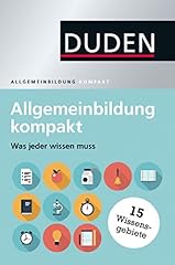 Duden allgemeinbildung kompakt gebraucht kaufen  Wird an jeden Ort in Deutschland