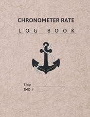 Chronometer rate log for sale  Delivered anywhere in USA 