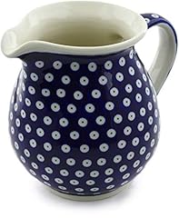 Polish pottery pitcher for sale  Delivered anywhere in USA 