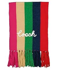 Coach multi stripe for sale  Delivered anywhere in USA 