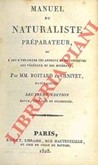 Manuel naturaliste preparateu d'occasion  Livré partout en France