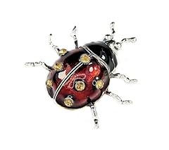 Ladybird brooch red for sale  Delivered anywhere in UK