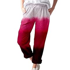 Linen trousers pants for sale  Delivered anywhere in UK