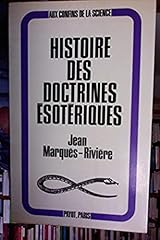 Histoire doctrines secrètes. d'occasion  Livré partout en France