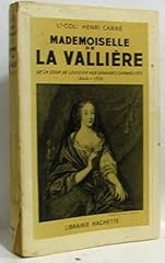 Mademoiselle vallière. cour d'occasion  Livré partout en France
